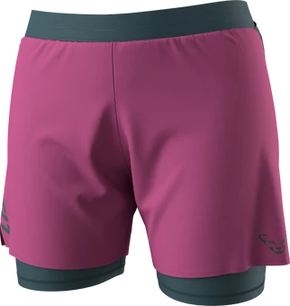 Dynafit Alpine Pro 2in1 Laufhose kurz magenta (Damen)