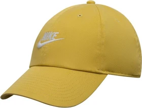 Nike Club unstrukturierte Futura Wash Kappe saturn gold/white