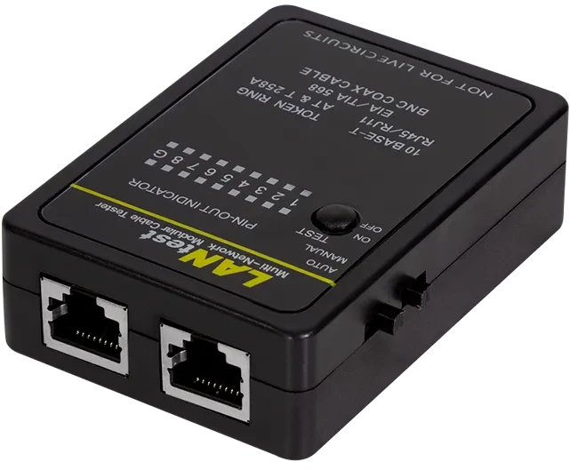 LogiLink Netzwerk Kabeltester RJ-11/RJ-12/RJ-45/BNC