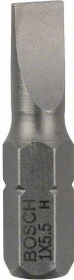 Bosch Professional Extra Hart Schlitz Bit 1/4", 5.5x25mm, 25 Stück