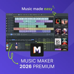Magix Music Maker 2026 Premium, ESD (deutsch) (PC) (RESMID025093)
