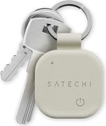 Satechi Vegan-Leather FindAll Keychain sand