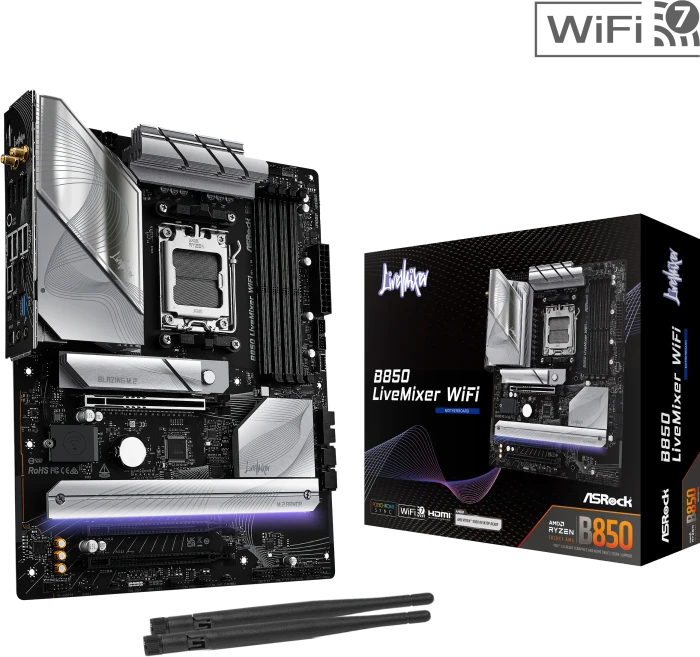 ASRock B850 LiveMixer WiFi (AMD AM5)