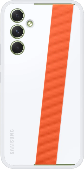 Samsung Haze Grip Case für Galaxy A54 5G weiß
