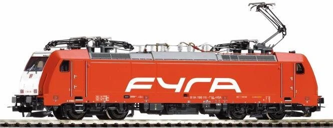 Piko - Spur H0 E-Lok - Sound-E-Lok BR 186 FYRA V Wechselstromversion, inkl. PIKO Sound-Decoder