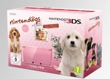 Nintendo 3DS Nintendogs + Cats Bundle rosa