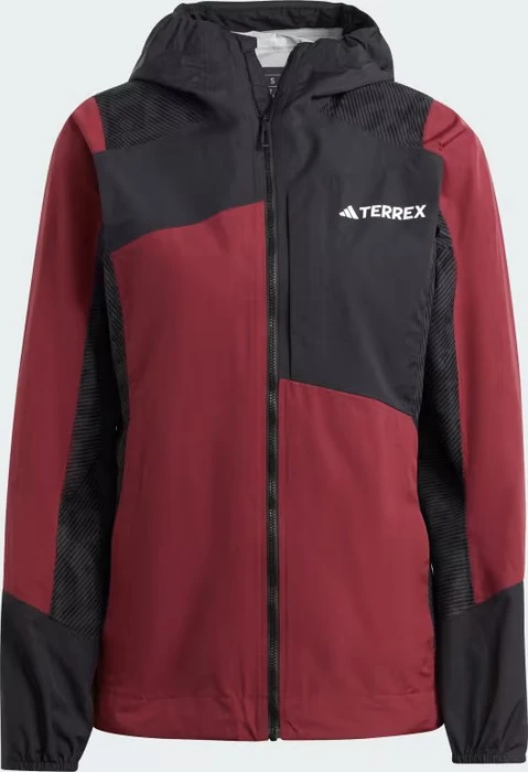 adidas Terrex Xperior Hybrid Rain.RDY Funktionsjacke shadow red/black (Damen)