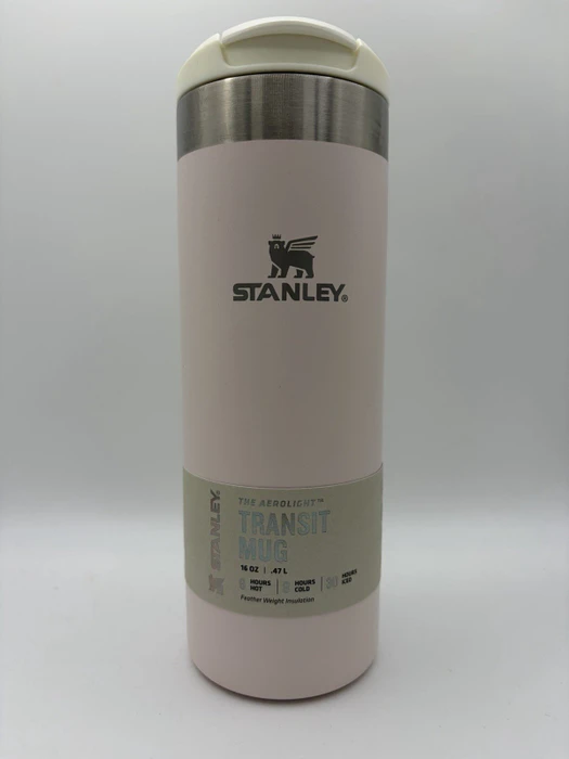 Stanley The Aerolight Transit Mug Isolierbecher 470ml cream metallic
