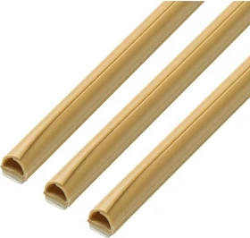 Inofix Cablefix 2202 Kabelkanal, 10.5x10mm, 1m, beige, 3 Stück