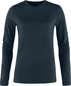 Fjällräven Abisko Wool Funktionsshirt langarm dark navy (Damen)