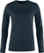 Fjällräven Abisko Wool Funktionsshirt langarm dark navy (Damen) Vorschaubild