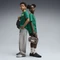 Puma FIFA WM 2026 Senegal Auswärtstrikot kurzarm wild green/puma red (Junior) Vorschaubild
