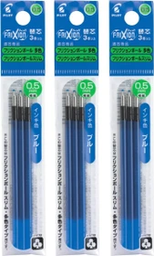 Pilot FriXion Ball 4 LFBTRF30EF3L-E Rollerballmine RB 0.25mm blau, 3er-Pack