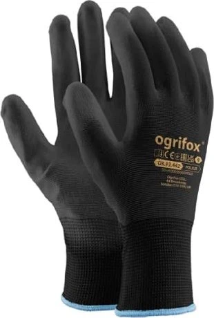 Ogrifox OX.12.442 Poliur Arbeitshandschuhe 9/L, 12 Paar