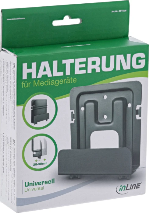 InLine Universalhalterung für Mini-PCs/Mediageräte