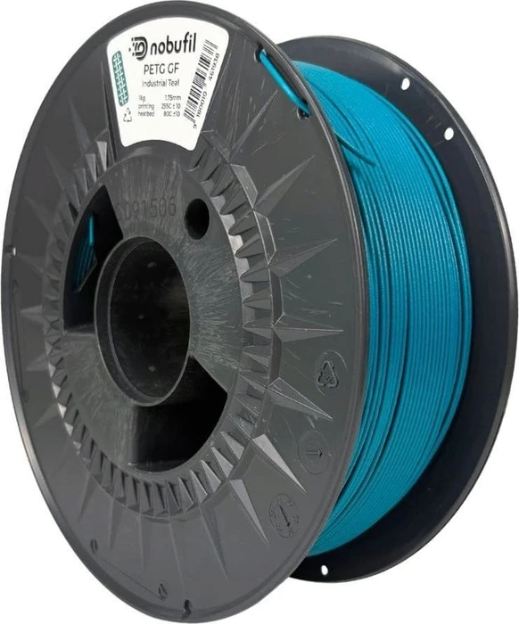 Nobufil PETG GF PETG, Industrial Teal, Spule, 1.75mm, 1.00kg