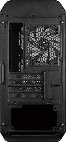 AeroCool Aero One Mini Frost, schwarz, Glasfenster