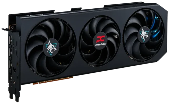 PowerColor Hellhound Radeon RX 9070, 16GB GDDR6, HDMI, 3x DP