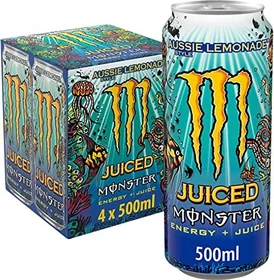 Monster Energy Juiced Aussie Lemonade 4x 500ml