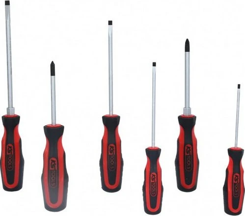 KS Tools ERGOTORQUEplus Schraubendrehersatz, 6-tlg.