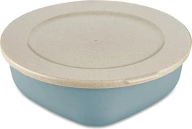 koziol Connect Box 1.3 mit Deckel Speisegefäß 1.3l nature flower blue