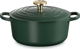 Le Creuset Signature Gusseisen Bräter rund 24cm 4.2l forêt