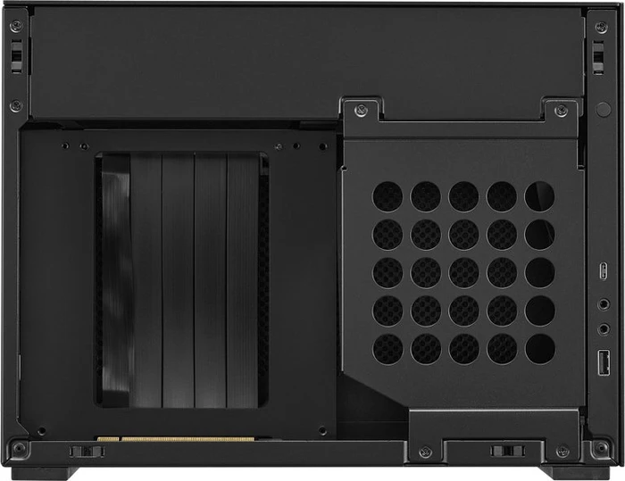 Lian Li DAN Cases A4-H2O, PCIe 4.0, schwarz, Mini-ITX
