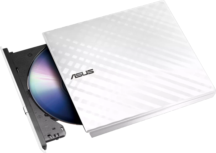 ASUS SDRW-08D2S-U Lite, SlimLine weiß, USB 2.0