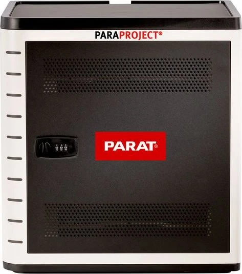 Parat Paraproject Cube U10 Mobiler Ladeschrank, für Tablets, 10 Geräte bis 11.9"
