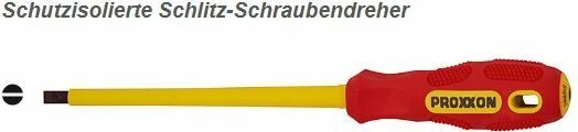 Proxxon Flex-Dot VDE Schlitz Schraubendreher, 6.5x150mm