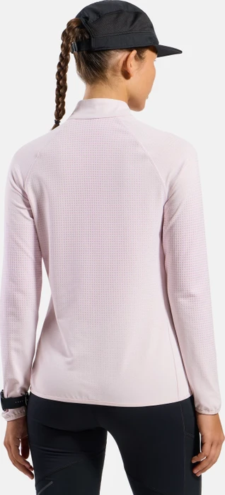 Odlo Zeroweight Warm Half Zip 2.0 Laufshirt langarm orchid ice (Damen)