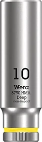 Wera 8790 HMA Deep Außensechskant Steckschlüssel 1/4", 10x50mm