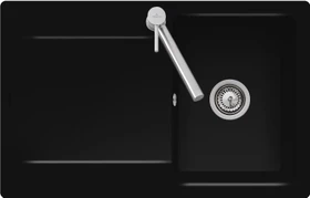 Villeroy & Boch Siluet 800x510mm Einbau Becken reversibel chromite