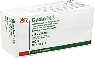 Lohmann & Rauscher Gazin RK Mullkompresse unsteril