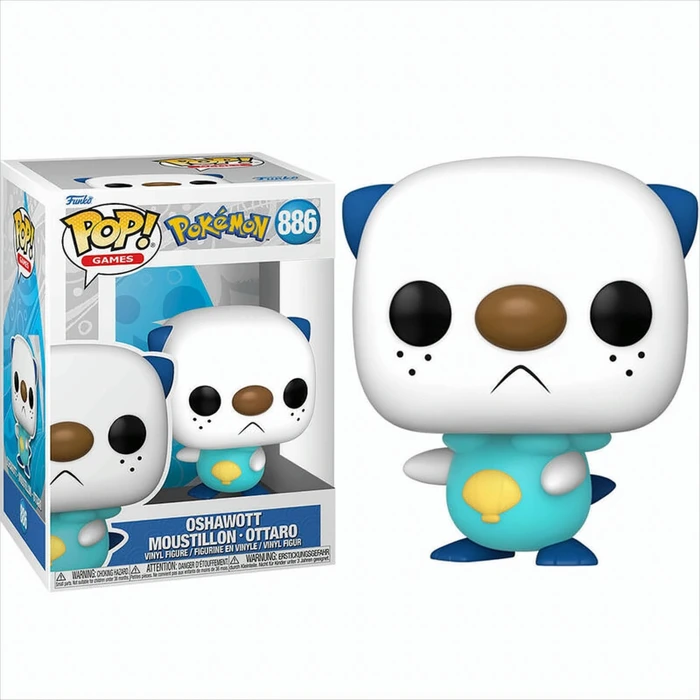 FunKo Pop! Games - Pokémon - Oshawott Moustillon Ottaro