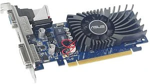 ASUS GeForce 210, EN210/DI/512MD3/V2[LP], 512MB DDR3, VGA, DVI, HDMI