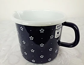Riess Country Schnabeltopf 12cm 1l blümchenblau