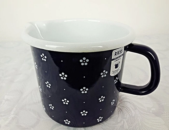 Riess Country Schnabeltopf 12cm 1l blümchenblau