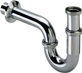 Viega 5611 Röhrengeruchverschluss 1 1/4" 160-220mm, Messing verchromt