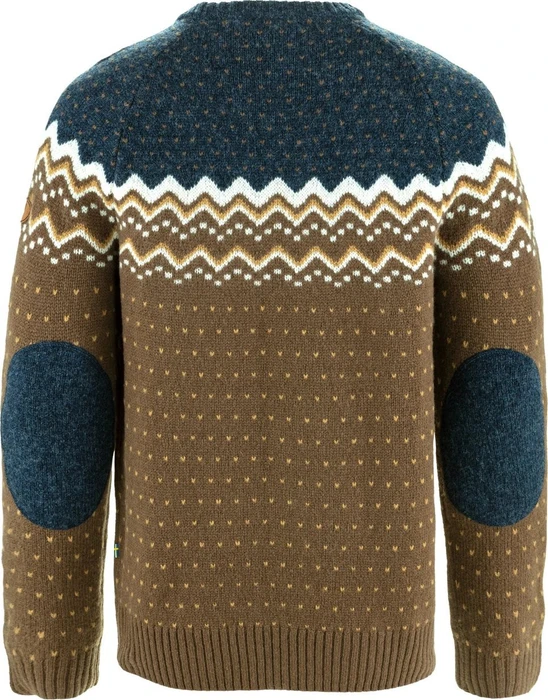 Fjällräven Övik Strickpullover dark oak/navy (Herren)