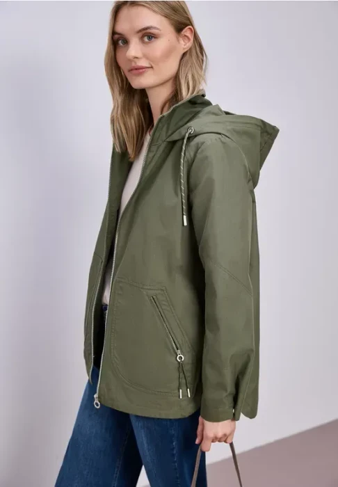 Street One Parka Jacke dark vetiver green (Damen)