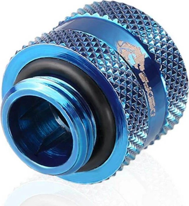 Bykski Rigid Fitting V2 Fitting G1/4" auf 14mm, blau