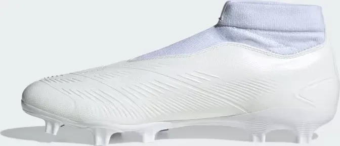 adidas Predator League Laceless FG cloud white/silver metallic