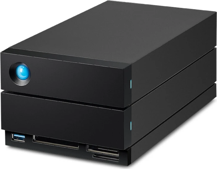 LaCie 2big Dock 2022, 40TB, +Rescue, USB-C 3.0/Thunderbolt 3 / USB-C 3.1