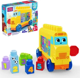 Mattel Mega Bloks Fisher-Price Bau- und Lernbus