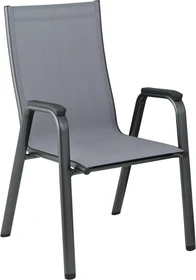 Kettler Cirrus Stapelsessel silber/anthrazit-grau