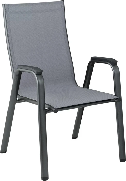Kettler Cirrus Stapelsessel silber/anthrazit-grau