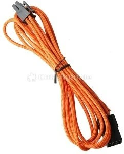 BitFenix Alchemy 6-Pin PCIe Verlängerung 45cm, sleeved orange