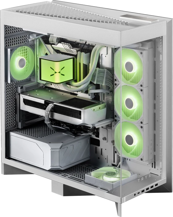 TRYX Luca L70 White, Glasfenster