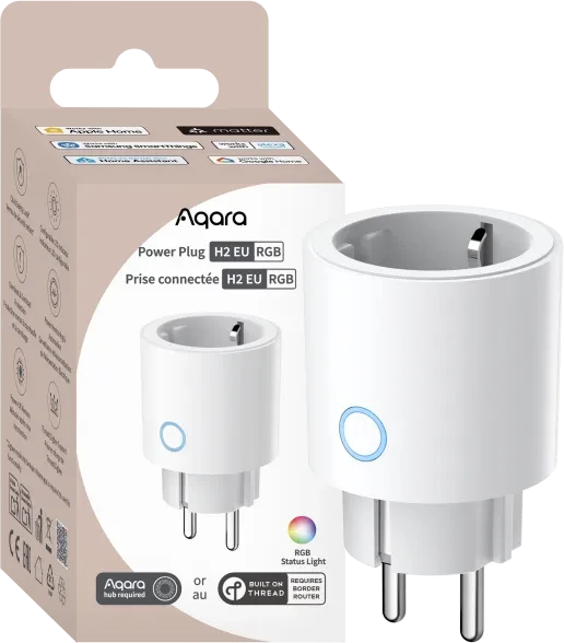 Aqara Power Plug H2, Smart-Steckdose, EU